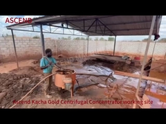 Máquina de separador de mineral de oro Kacha LX80 Concentrador de centrifugadora de oro