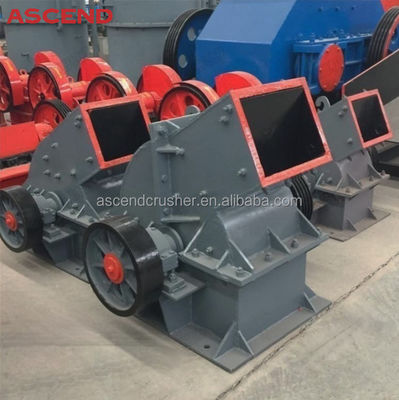 Mobile PC 400x300 Model Hammer Mill Crusher For Steel Scrap Glass Bottle Crushing Machine