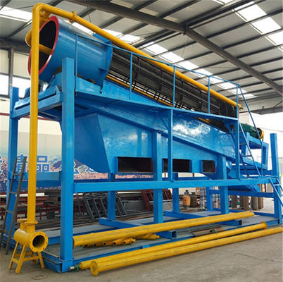 Placers Diamond Ore Black Sand Sluice Washer 50 - 100TPH Gold Processing Mining Equipment